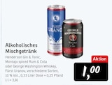 Aktuelles Gin & Tonic Angebot bei Konsum in Pirna ab 1,00 €