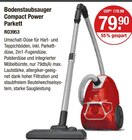 Bodenstaubsauger Compact Power Parkett RO3953 im V-Markt Prospekt Bodenstaubsauger Compact Power Parkett RO3953 von Rowenta im aktuellen V-Markt Prospekt fĂŒr 79,90 âŹ