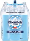 Mineralwasser im Angebot bei REWE in Hückelhoven Mineralwasser Angebote von Rheinfels Quelle bei REWE Hückelhoven für 2,99 €
