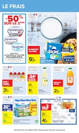 Prix et réduction Lait Bio dans le prospectus Carrefour en cours Offre Lait Bio dans le catalogue Carrefour du moment à la page 20
