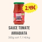 Sauce tomate arrabiata - NATURALIA à 2,49 € dans le catalogue Naturalia