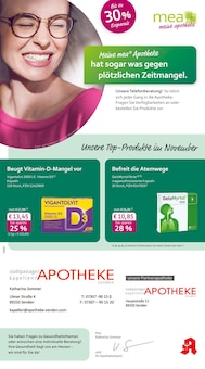 Aktueller mea - meine apotheke Prospekt "Unsere Oktober-Angebote" für Senden Aktueller mea - meine apotheke Prospekt für Senden mit Seiten