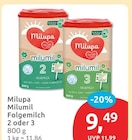 Milumil Folgemilch 2 im budni Prospekt Milumil Folgemilch 2 von Milupa im aktuellen budni Prospekt für 9,49 €