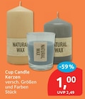 Cup Candle Kerzen im aktuellen budni Prospekt