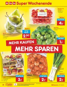 Tomaten im Netto Marken-Discount Prospekt "Aktuelle Angebote" mit 62 Seiten (Leverkusen)