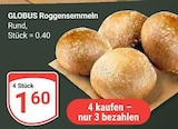 Aktuelles Roggensemmeln Angebot bei GLOBUS in Braunschweig ab 1,60 €
