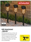 LED-Solarfackel „Hjördis“ von CASAYA für 7,99 € bei Hagebaumarkt im Angebot LED-Solarfackel „Hjördis“ von CASAYA im aktuellen Hagebaumarkt Prospekt
