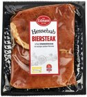 Biersteak Nacken oder Rücken Angebote von Hessebub bei REWE Rodgau für 1,29 €