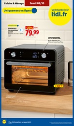 Prix et réduction Electroménager cuisine dans le prospectus Lidl en cours Offre Electroménager cuisine dans le catalogue Lidl du moment à la page 6