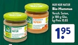 Bio-Hummus von Nur Nur Natur im aktuellen ALDI SÜD Prospekt