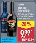 Irischer Sahnelikör 15,7% Vol. von Baileys im aktuellen ALDI Nord Prospekt