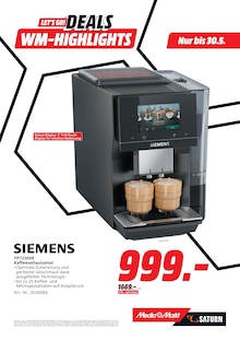 Kaffee im aktuellen MediaMarkt Saturn Prospekt (Weiden (Oberpfalz)) Kaffee im MediaMarkt Saturn Prospekt "LET’S GO! DEALS" mit 24 Seiten (Weiden (Oberpfalz))