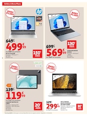 Promos Ordinateur dans le catalogue "SOLDES & BONS PLANS" de Auchan Hypermarché Ordinateur en promo dans le catalogue Auchan Hypermarché à la page 8