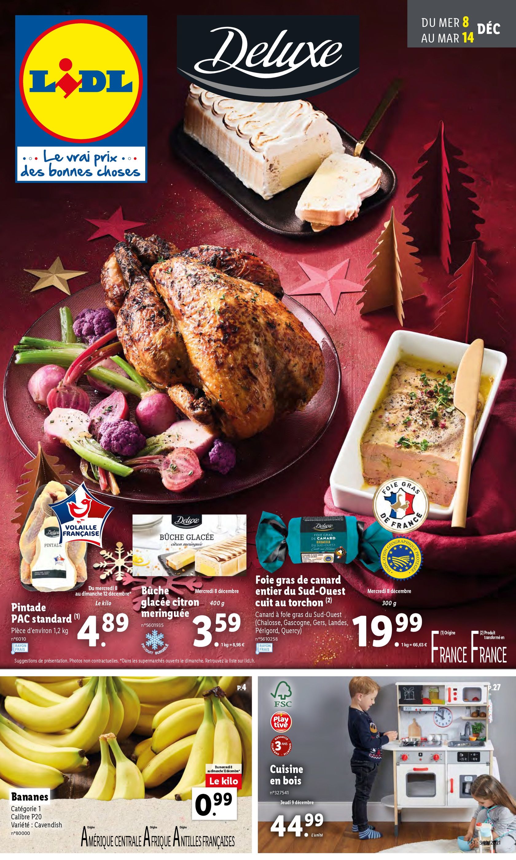 Catalogue Lidl à Domont, avec 67 pages Prospectus Lidl à Domont, "Deluxe", 67 pages, 08/12/2021 - 14/12/2021