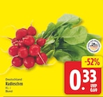 Radieschen für 0,33 € bei EDEKA im Angebot Radieschen im aktuellen EDEKA Prospekt