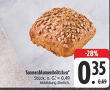 Aktuelles Sonnenblumenbrötchen Angebot bei EDEKA in Leipzig ab 0,35 €
