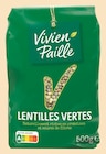 Lentilles Vertes - VIVIEN PAILLE en promo chez Intermarché Hyper Lentilles Vertes - VIVIEN PAILLE dans le catalogue Intermarché Hyper