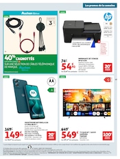 Promos Téléphone Portable dans le catalogue "LES TOPS DE LA RENTRÉE" de Auchan Hypermarché Téléphone Portable en promo dans le catalogue Auchan Hypermarché à la page 51