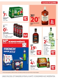 Prix et réduction Whisky dans le prospectus Auchan Supermarché en cours Offre Whisky dans le catalogue Auchan Supermarché du moment à la page 23