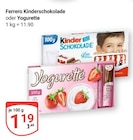 Kinderschokolade im Angebot bei GLOBUS in Pulheim Kinderschokolade Angebote von Ferrero bei GLOBUS Pulheim für 1,19 €