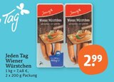 Wiener Würstchen im tegut Prospekt Wiener Würstchen von Jeden Tag im aktuellen tegut Prospekt für 2,99 €