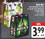 Green Lemon Angebote von Beck's bei EDEKA Leipzig für 3,99 €