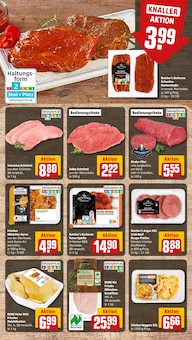 Fleisch im REWE Prospekt "Dein Markt" mit 32 Seiten (Leverkusen)