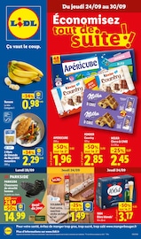 Promotion Manosque dans le prospectus Lidl, valable du 24/09/2026 au 30/09/2026 Promo Manosque dans le catalogue Lidl du moment à la page 1