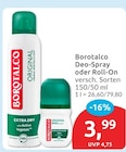 Deo-Spray Angebote von Borotalco bei budni Berlin für 3,99 €