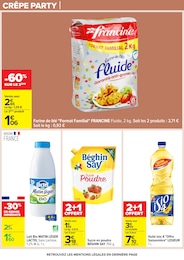 Offre Lait dans le catalogue Carrefour du moment à la page 38
