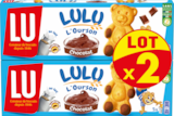 LULU L'OURSON AU CHOCOLAT LU - LU en promo chez Auchan Hypermarché Saintes à 2,59 €