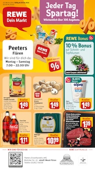Aktueller REWE Prospekt für Wesel mit  Seiten