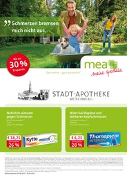 mea - meine apotheke Prospekt für Münchberg mit 4 Seiten mea - meine apotheke Prospekt für Münchberg: Unsere September-Angebote, 4 Seiten, 01.09.2022 - 30.09.2022