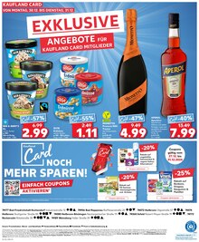 Eis im Kaufland Prospekt "KNÜLLER" mit 32 Seiten (Heilbronn)