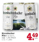 Aktuelle Krombacher Angebote bei E center in Weinheim Aktuelles Pils Angebot bei E center in Weinheim ab 4,49 €