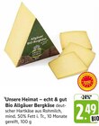Bio Allgäuer Bergkäse à EDEKA dans Artzenheim Bio Allgäuer Bergkäse à EDEKA dans Artzenheim