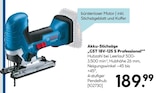 Akku-Stichsäge GST 18V-125 S Professional von Bosch für 189,99 € bei Hellweg im Angebot Akku-Stichsäge GST 18V-125 S Professional von Bosch im aktuellen Hellweg Prospekt