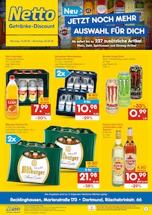 Aktueller Netto Marken-Discount Prospekt (Herne) Netto Marken-Discount Prospekt "DER ORT, AN DEM DU IMMER AUSGEZEICHNETE PREISE FINDEST." mit Seiten (Herne)