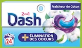 Lessive pods fraîcheur de coton 24d - DASH en promo chez Intermarché Agen à 3,28 €