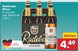 Pilsner im Angebot bei Netto Marken-Discount in Hoyerswerda Pilsner Angebote von Radeberger bei Netto Marken-Discount Hoyerswerda für 4,49 €