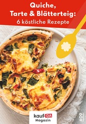 Aktueller Rezepte Prospekt mit Wasser, "Quiche", Seite 1