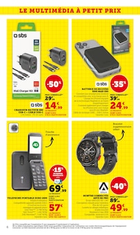 Promo Téléphonie dans le catalogue Super U du moment à la page 6