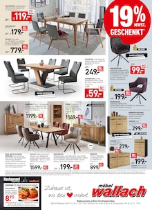 Hähnchenbrust im Möbel Wallach Prospekt "19% MEHRWERTSTEUER GESCHENKT!" mit 12 Seiten (Hannover)