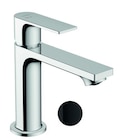 Mitigeur de lavabo Rebris E 110 CoolStart avec tirette et vidage en promo chez Castorama Mitigeur de lavabo Rebris E 110 CoolStart avec tirette et vidage dans le catalogue Castorama
