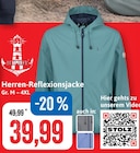 Herren-Reflexionsjacke Angebote bei Kaufhaus Stolz Neubrandenburg für 39,99 €