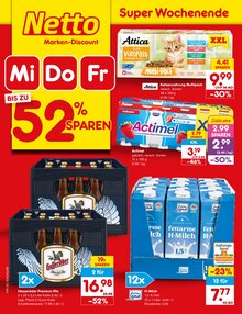 Milch im Netto Marken-Discount Prospekt "Aktuelle Angebote" mit 79 Seiten (München)