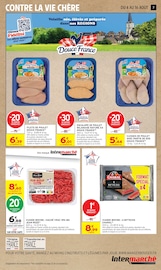Promos Poulet dans le catalogue "-60% DE REMISE IMMÉDIATE SUR LE 2ÈME" de Intermarché Super Poulet en promo dans le catalogue Intermarché Super à la page 7