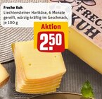 Aktuelles Liechtensteiner Hartkäse Angebot bei REWE in Duisburg ab 2,50 €