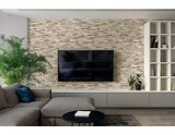 Plaquette de parement "Alpes beige" en promo chez Brico Dépôt Plaquette de parement "Alpes beige" dans le catalogue Brico Dépôt