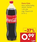 Aktuelle Cola Angebote bei Netto Marken-Discount in Wuppertal Aktuelles Coca-Cola Angebot bei Netto Marken-Discount in Wuppertal ab 0,99 €